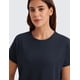 thumbnail image 4 of Remera CRZ YOGA de Algodón Pima Cuello Redondo Relajado Azul Marino S, 4 of 4