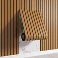 thumbnail image 1 of Retro Striped New 3d Grille Wall Sticker Background Wall Self-adhesive Waterproof Thickened Partition, 1 of 6