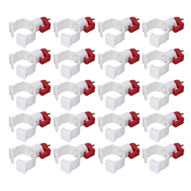 Pollo 20pcs Pezones de Agua de Pollo Alimentador de Pezón de Pollo Multipósito Para Pájaro de Pato de Pollo Avícola