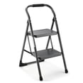 thumbnail image 3 of Step Stool for Adults,2 Step Ladder Folding 330lbs Anti Slip Step Stool,Foldable Ergonomic 2 Steel Stool with Wide Pedal for Home, Kitchen, Office (Gray), 3 of 4