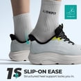 thumbnail image 2 of ALLSWIFIT Women's Slip-On Walking Shoes | Hands-Free Cushioned Sneakers with Arch Support for Running, Gym, Tennis & Everyday Comfort, 2 of 7