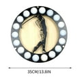 thumbnail image 2 of Tyidzon Circular Golf Display Stand Iron Iron Home Pendant Golf Handicrafts, 2 of 9