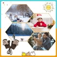 thumbnail image 5 of Manoplas para niños con forro polar para un invierno cálido y elástico, guantes de punto con dedos completos891, 5 of 5