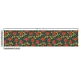 thumbnail image 3 of Floral Sofa Upholstery Fabric by the Yard, Continuous Rose Flowers Pointed Petals Twigs Buds Illustration, Decorative Fabric for DIY and Home Accents, Multicolor by Ambesonne, 3 of 5