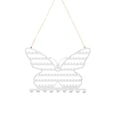 thumbnail image 2 of Butterfly Shaped Wall Mounted Jewelry Organizer, Decorative Metal Display Rack, Hanging Storage for Necklaces, Earrings, Bracelets, Elegant Home Decor, 2 of 6