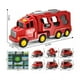 thumbnail image 4 of Vehículo De Juguete De Bomberos 7 En 1 Con Juego De Mapas ROJO, 4 of 5