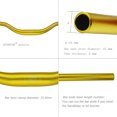 thumbnail image 3 of UPANBIKE Mountain Bike Handlebar MTB Bicycle Long Handlebar Riser Bar φ31.8mm 700mm (27.6inch) Long 50mm riser, Golden, 3 of 6