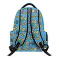 thumbnail image 2 of Pzuqiu Cool Boy Kids Backpacks Large Capacity School Bags Durable Lightweight Shoulder Bookbags with Two Side Pockets 17 Inch Travel Bags for Hiking Camping Age 6-18, 2 of 7