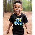 thumbnail image 2 of Retro 1st Grade Shirt for Boys First Day of School Skateboard T-Shirt for Kids Black Shirt Youth Medium, 2 of 5