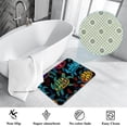 thumbnail image 3 of Turtle Area Rugs: Polyester Non-Slip Kitchen Mat Office Rug - Machine Washable, 3 of 6