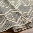 thumbnail image 7 of Hauteloom Aziel Wool Hallway, Kitchen Runner Rug - Traditional, Transitional - Ivory, Black - 2' x 5', 7 of 7