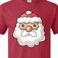 thumbnail image 4 of Inktastic Cute Santa Claus Face T-Shirt, 4 of 5