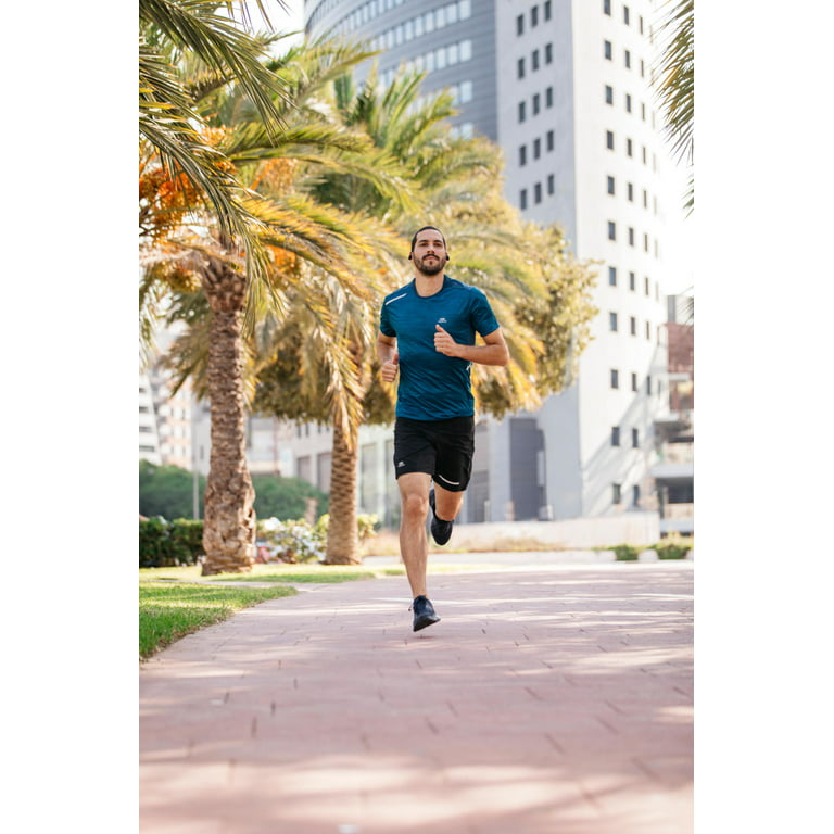 Men's Running Breathable Long Tights Dry+ - black - Decathlon
