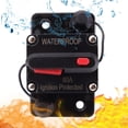 thumbnail image 5 of yotijay 12V-48V DC Marine Circuit Breaker with Manual Reset Compact Waterproof Protected 80A, 5 of 7