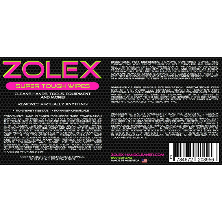 Zolex Hand Cleaner–