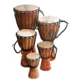 thumbnail image 1 of Djembe Beginner Plain,12" tall, 6.5-7" head, 1 of 1