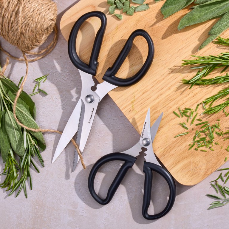 KitchenAid Japanese Steel 2-Piece Kitchen Scissors and Shears Set