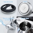 thumbnail image 4 of Easyworkz Estufa Silbante Hervidor de té Acero inoxidable Hervidor de agua caliente 2.3 l, 4 of 6