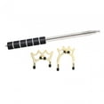 thumbnail image 4 of S SERENABLE Queue de Billard Rétractable Accessoire de Queue de Billard pour Débutants Tête Haute, 4 of 9