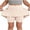 F233 Beige, variant on Toddler Girls Athletic Skirt With Pockets High Waist Solid Color Fashionable Stretch Breathable Summer Skirt Blue Size 4-5 Years