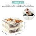 thumbnail image 5 of Fox Travel Portable Square Jewelry Display Necklace Organizer Storage Box, 5 of 6