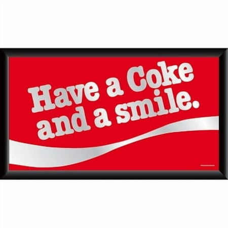 Coca-Cola Mirror, Have a Coke and a Smile