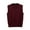 Solid Color, variant on Taqqpue Womens Crewneck Knit Sweater Vest Plus Size Solid Color Sleeveless Loose Crop Pullover Knitwear Tops Vest Oversized Womens Sweater Vest Tops,Christmas Gifts for Women