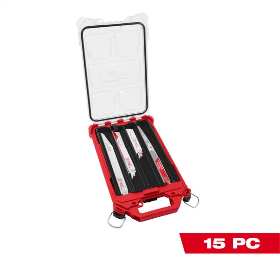 Milwaukee Tool Milwaukee 15PC SAWZALL Blade PACKOUT Kit
