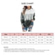thumbnail image 5 of Sudadera informal elástica de manga larga gris para mujer, talla XL, sudadera con capucha degradada con diseño estampado, 5 of 5