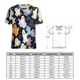 thumbnail image 2 of Halloween Ghosts Horror Pumpkin Women's Short Sleeve T-Shirt Crew Neck Casual Summer Trendy Loose Fit Tops, 2 of 6