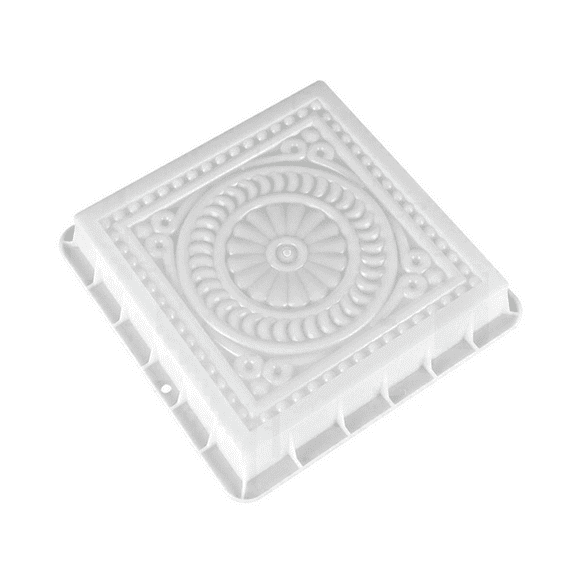 Concrete Mold Square DIY Paving Plastic Mold Simulation Concrete Brick Landscape Pedal Stone Garden Road Mold