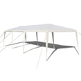thumbnail image 6 of 10 x 30 Feet Gazebo Canopy Tent with Connection Stakes and Wind Ropes - Color: White, 6 of 8
