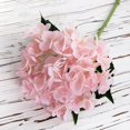 thumbnail image 2 of 1pcs Artificial Hydrangea Flower Simulated Fake Flower Bridal Hand Bouquet Fake Flowers For Wedding Home Decoration, 2 of 7