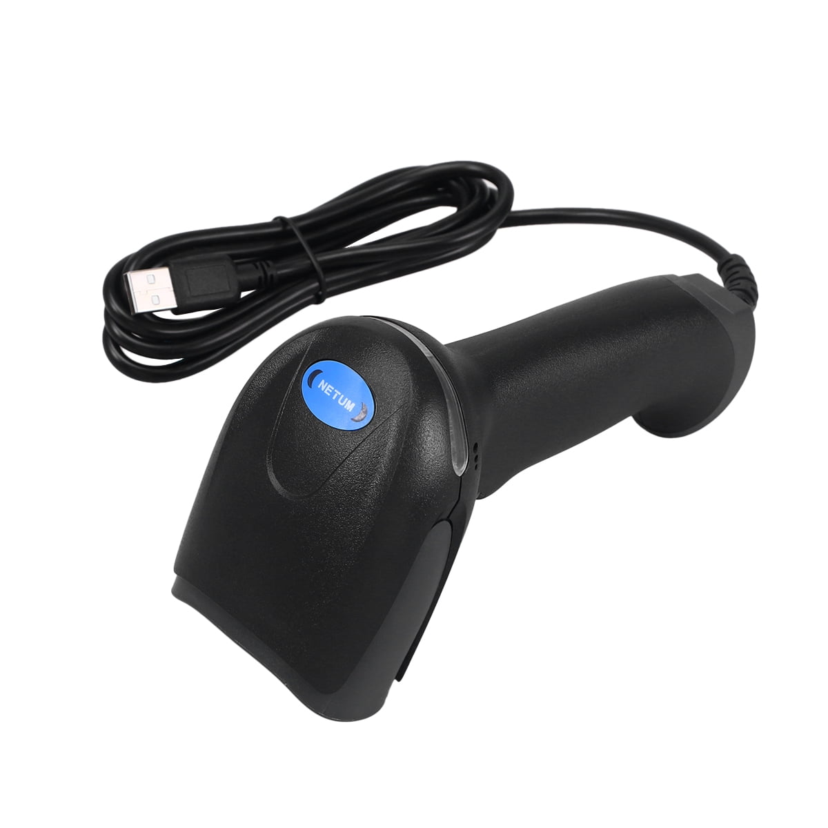 USB Barcode Reader Portable Bar Code Scanner Handheld Barcode Scanner Automatic Scanning Pos