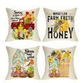 thumbnail image 2 of PPgejGEK World Bee Day Honeybees Decorative Cushion Cover Cases for Sofa Couch Bedroom Holiday Savings, 2 of 7