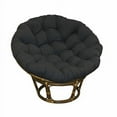 thumbnail image 3 of Blazing Needles 93302-MS-SP 48 in. Solid Microsuede Papasan Cushion, Spice, 3 of 7