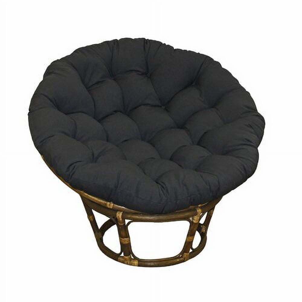 Blazing Needles 48-Inch Papasan Cushion, Microsuede, Spice photo 3