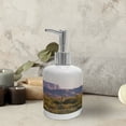 thumbnail image 3 of Ambesonne Landscape Soap Dispenser & Toothbrush Holder Set, Cactus Mountain in Spring, 2 Pcs, Brown Green, 3 of 6