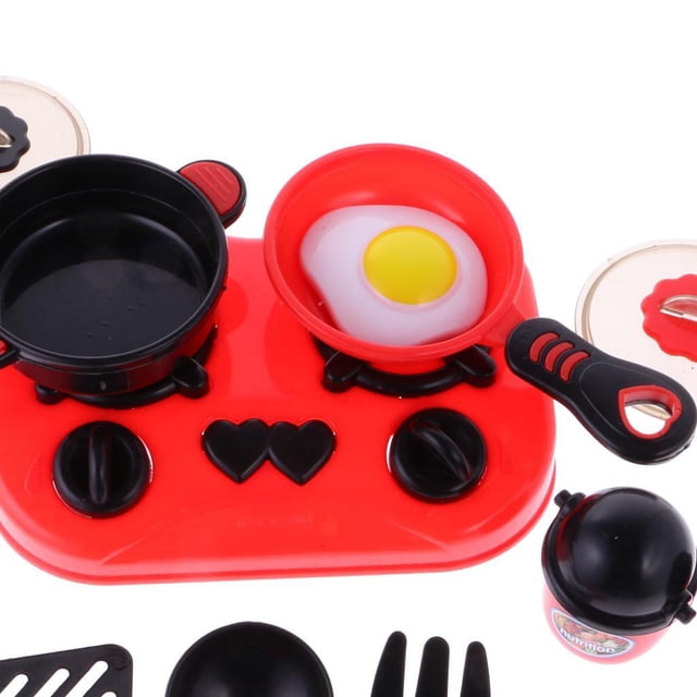Vogacara Plastic Simulation Kitchen Cookware Set Toy Utensils Kitchen Tools Type2