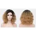 thumbnail image 6 of Unique Bargains Human Hair Wigs for Women Lady Curly Wig Cap Fluffy Curly Wavy Light Gray, 6 of 6