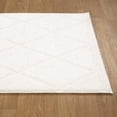thumbnail image 5 of Luxe Weavers Moroccan Diamond Ivory 2x3 Area Rug, 5 of 8