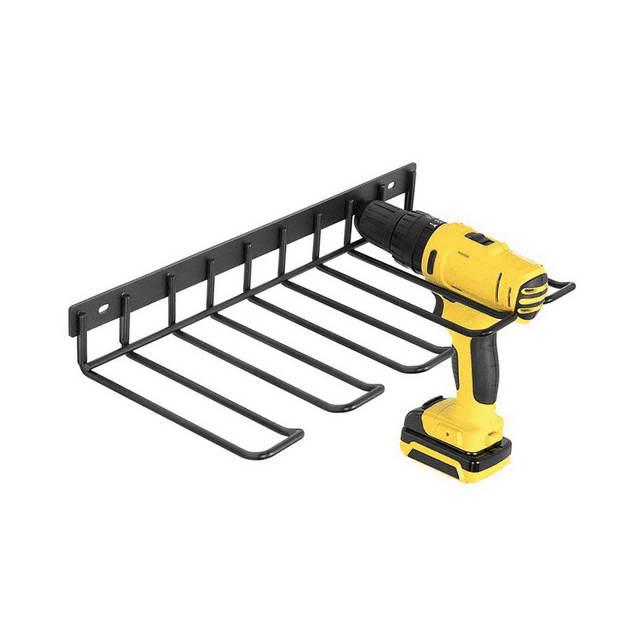 Wall-Mounted Tool Storage Rack Tool Rack Electric Drill Rack Wrench Tool Workshop Screwdriver Storage Rack