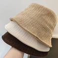 thumbnail image 2 of CoCopeaunts Mens Bucket Hat Small Brimmed Fisherman Hat for Women Autumn Winter Version Windproof Foldable Plain Bucket Caps, 2 of 8