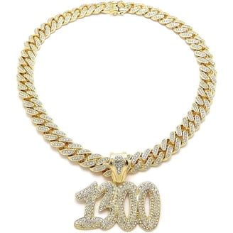 Gold Plated 1300 Pendant & 15mm 20 display picture 1