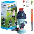 thumbnail image 2 of Juguete de béisbol con rociador de agua, juguetes de verano para exteriores, juego de agua, juguete de rociador de verano para niños con función de béisbol, juguetes de agua de fácil instalación,, 2 of 6