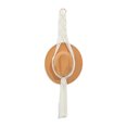thumbnail image 4 of YAOMOBB Tweed Hat Hanger Elegant Bohemian Style Handwoven Rope Hat Hanging Rack for Easy Home Installation, 4 of 6