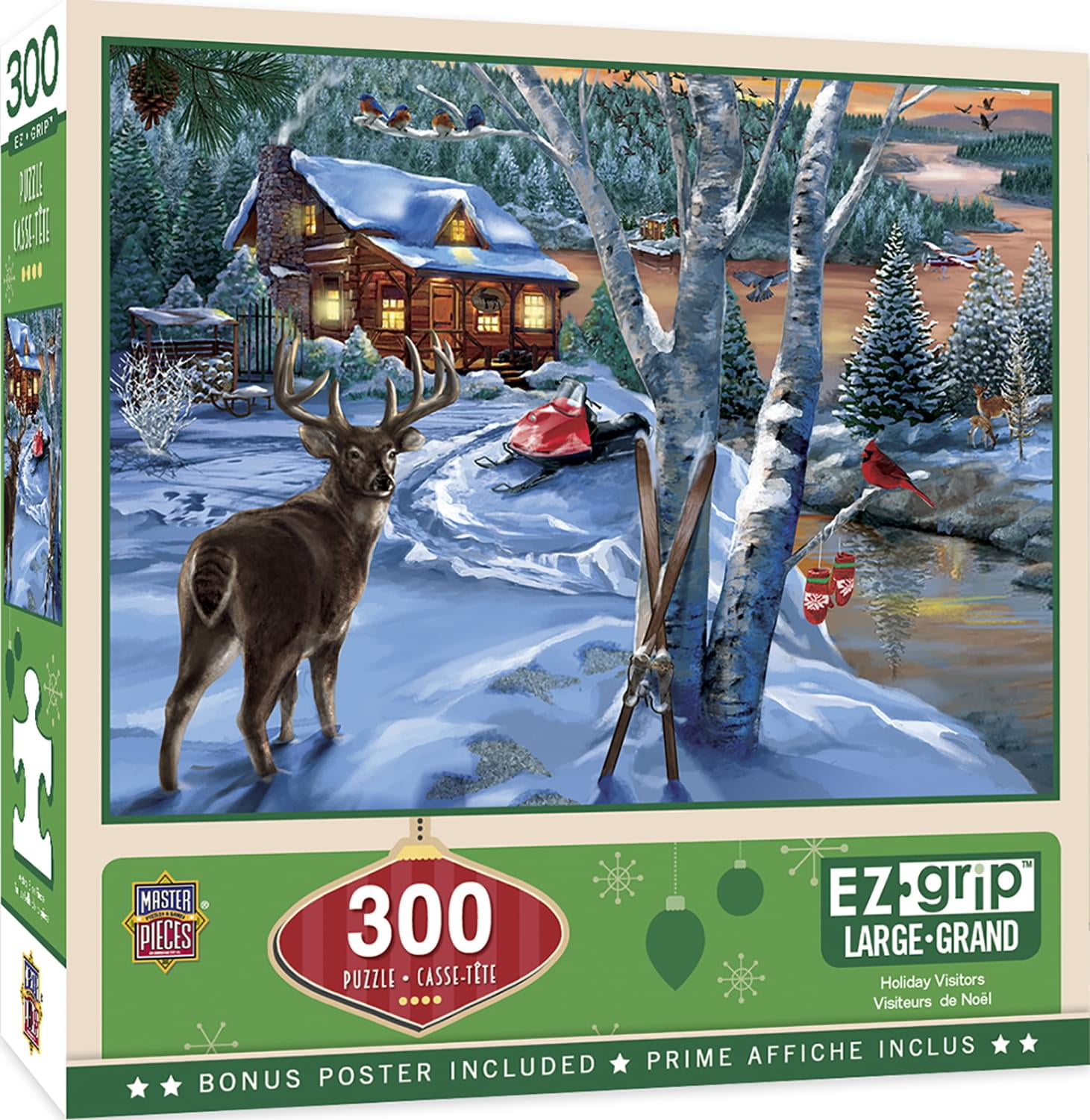 Holiday Visitors 300 Piece Large EZ Grip Jigsaw Puzzle ...