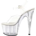 thumbnail image 2 of Women's Pleaser Adore 708MG Ankle-Strap Platform Sandal, 2 of 4