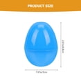 thumbnail image 2 of 40pcs Creative Empty Easter Eggs Plastic Eggs Plaything Candy Eggshell Box, 2 of 7