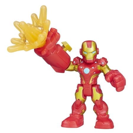 Marvel Super Hero Adventures Repulsor Ray Iron Man Action Figure